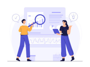 Company employees use web search to find ideas for doing busines